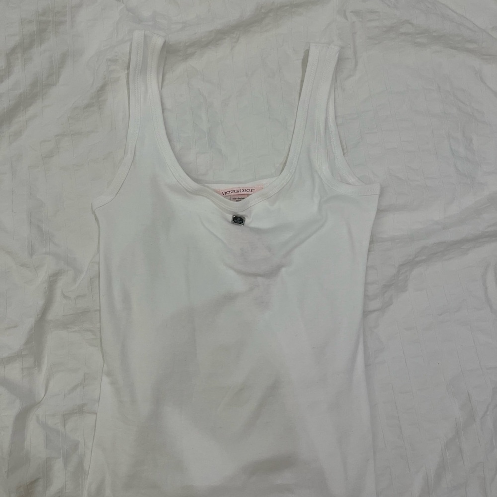 Women's White Tank Top